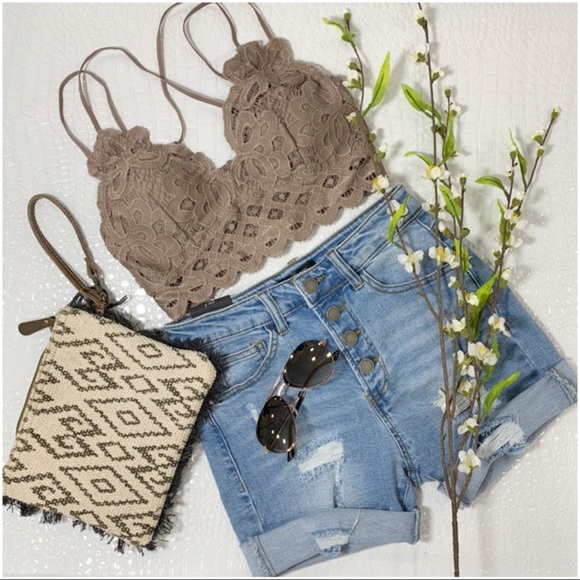 Other - ✨RESTOCKED ✨ WALK THIS WAY BRALETTE-DARK TAUPE